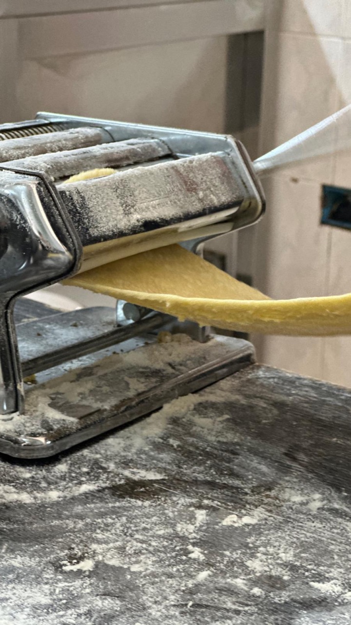 Pasta fresca tirata a mano
